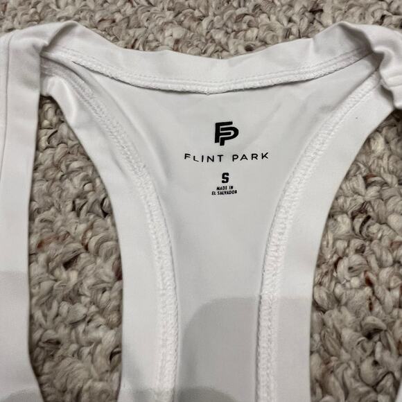 Flint Park Racerback Tank Top Womens Sz S Active Workout Gym - Picture 2 of 5